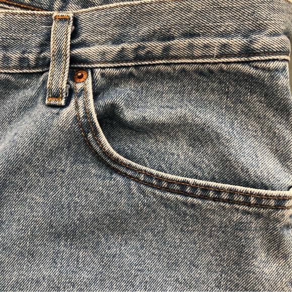 Mens 550 Relaxed Fit Levis Strauss Straight Med Blue Stonewash Denim Jea… - Picture 7 of 10